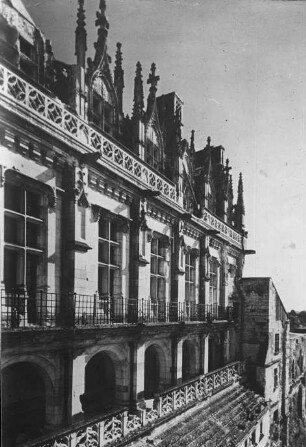 Amboise, Schloss, Staatssaal, Ständesaal, Fassade