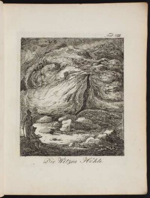 Tab. VIII Die Witzen Höhle. - Witzenhöhle, Wiesenttal-Muggendorf