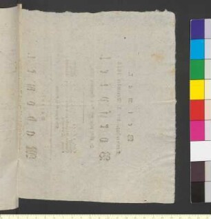 Brief von Goethe, Ottilie von an Goethe, Johann Wolfgang von
