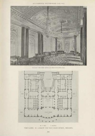 Salon vor der königlichen Hauptloge ; I. Rang