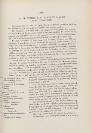 11. De tochten naar Manipi en naar de Thorathealanden