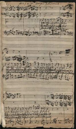 Gottes Ruhm muss stets erschallen; V, orch, bc; C-Dur
