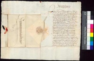 Erzherzog Ferdinand von Österreich schreibt an Bürgermeister und Rat der Stadt Bautzen und befiehlt ihnen im Namen des Königs ein weiteres Jahr über die 16.000 Gulden für Fabian von Schoenaich zu bürgen.