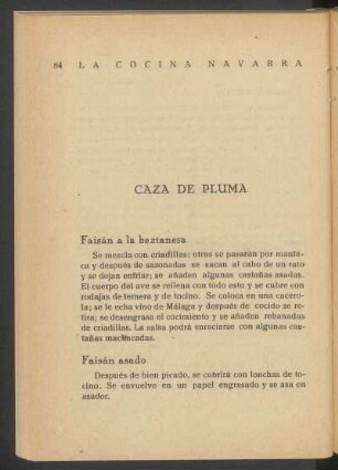 Caza de pluma