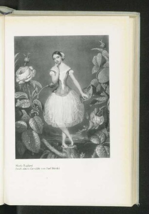 Maria Taglioni (nach einem Gemälde von Paul Bürde)