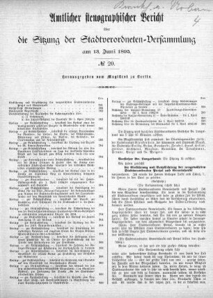 No. 20, 13. Juni 1895
