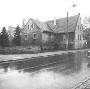 Dresden-Leubnitz-Neuostra, Altleubnitz 11. Dreiseithof (2. H. 18. Jh., 1. H. 19. Jh.). Straßenansicht von Nordwest