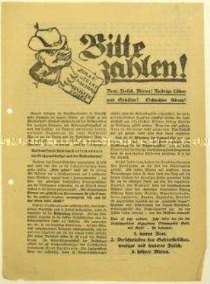 Aufruf der Deutschen Demokratischen Partei zur Reichstags- und zur preußischen Landtagswahl am 7. Dezember 1924