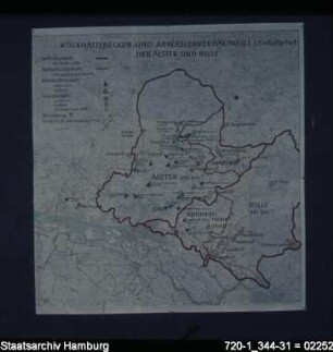 Einzugsgebiet Alster und Bille (1956)