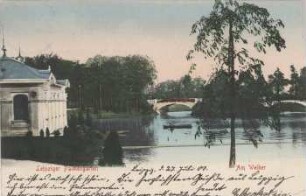 Leipziger Palmengarten: am Weiher
