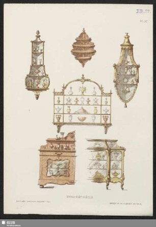 Etagère von Holz, Glasschrank, Meubel mit Glasscheiben