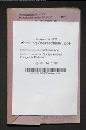 Erblasser: Tappe, Josephine, geb. Eikermann:
