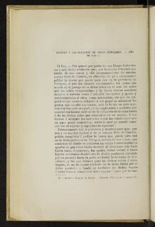 Asiento y capitulación de Diego Gutiérrez. - Año de 1540 (1).