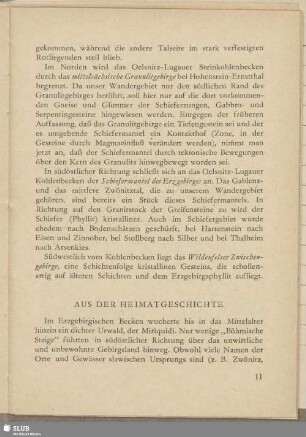 Aus der Heimatgeschichte