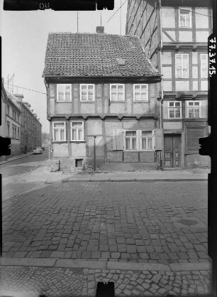Quedlinburg, Schmale Straße 31. Wohnhaus. Straßenfront