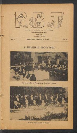 El banquete al doctor Rocha - [Fotografías]