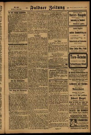 Zweite Ausgabe vom Freitag, den 03. Juni 1921.