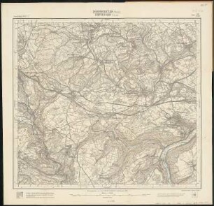 Meßtischblatt [7517] : Dornstetten (Württ.). Dettingen (Preuß.), 1909 : Dornstetten (Württ.). Dettingen (Preuß.). - 1:25000. - Stuttgart, 1909. - 1 Kt.