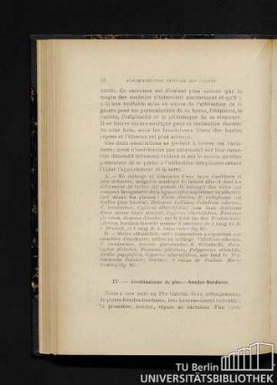 IV. Combinaisons de plates-bandes-bordures.