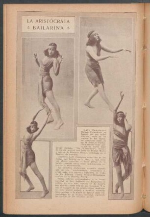 La aristócrata bailarina