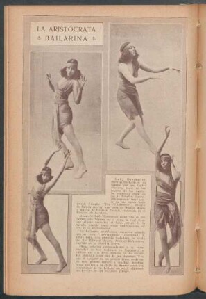 La aristócrata bailarina