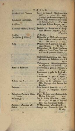 Bibliographie instructive ..., 8. (1793)