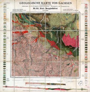 [5149] Berggiesshübel, Geologische Karte von Sachsen