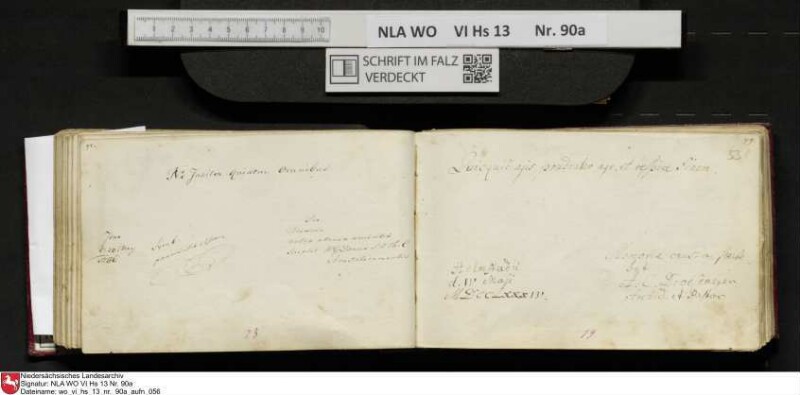 Stammbuch des Ernst Philipp Ludwig Zellmann (1763-1795) aus
                           Braunschweig