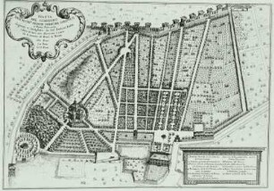 Plan des Gartens seiner Excellenz Signor Prencipe Ludovisi