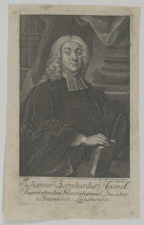 Bildnis des Johannes Bernhardus Hassel