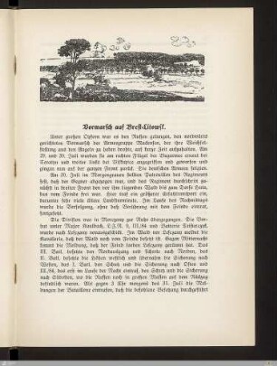 Vormarsch auf Brest-Litowsk