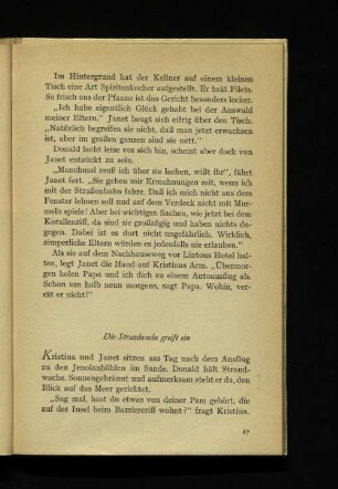 Die Strandwache greift ein