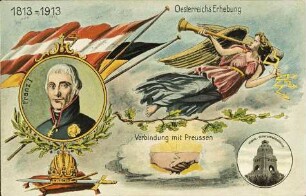 1813-1913 - Oesterreichs Erhebung - Verbindung mit Preußen