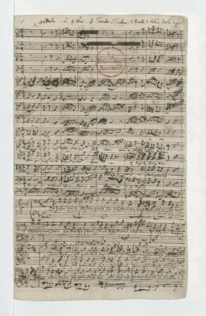 Angenehmes Wiederau freue dich in deinen Auen; V (4), Coro, orch; D-Dur; BWV 30a; BC G 31