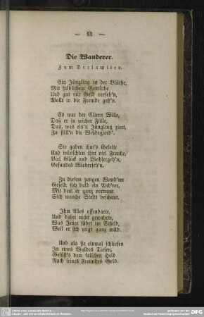 Die Wanderer