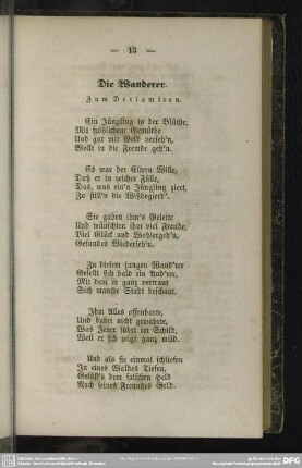 Die Wanderer