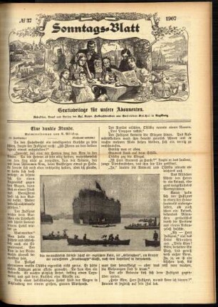 Ausgabe vom Sonntag, den 15. September 1907.