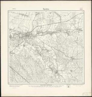 Meßtischblatt 2554 : Sprottau, 1903 Sprottau