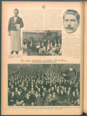 La gran asamblea socialista del Coliseo