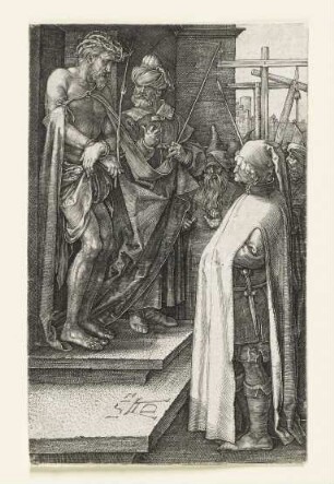 Ecce Homo, Blatt 8 der Folge "Kupferstich-Passion"