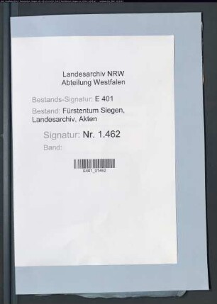 Angelegenheiten der Gemeinde Ernsdorf