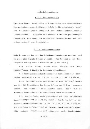 4.3.1. Sedimentologie.