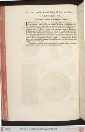 VIII. Du Temple d'Antonin, à Rome