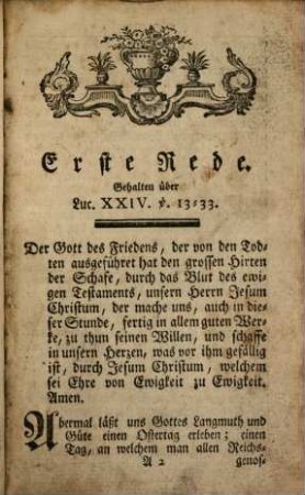 Geistliche Brosamen, Von des Herrn Tisch gefallen, Von guten Freunden aufgelesen, und hungrigen Herzen mitgetheilet: Bestehend in einer Sammlung verschiedener Erweckungs-Reden, 1,2