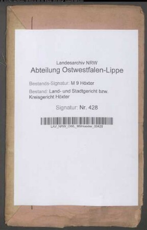 Ablösung des Gutes Corvey.: Bd. B: Dokumentenmasse freiwillige Staatsanleihe.