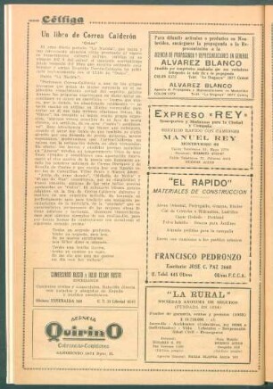 Un libro de Correa Calderón : "Ontes"