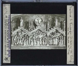 Mailand, S. Eustorgio,Mailand, S. Eustorgio, Polyptichon Anbetung der Könige (Cappella dei Re Magi) (Relief) : Relief