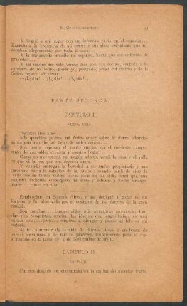 Capítulo II - En viaje