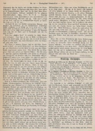 744-747 Biblische Geschichte