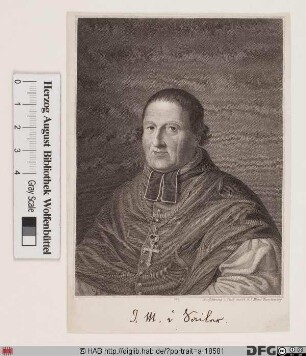 Bildnis Johann Michael Sailer (1825 von)
